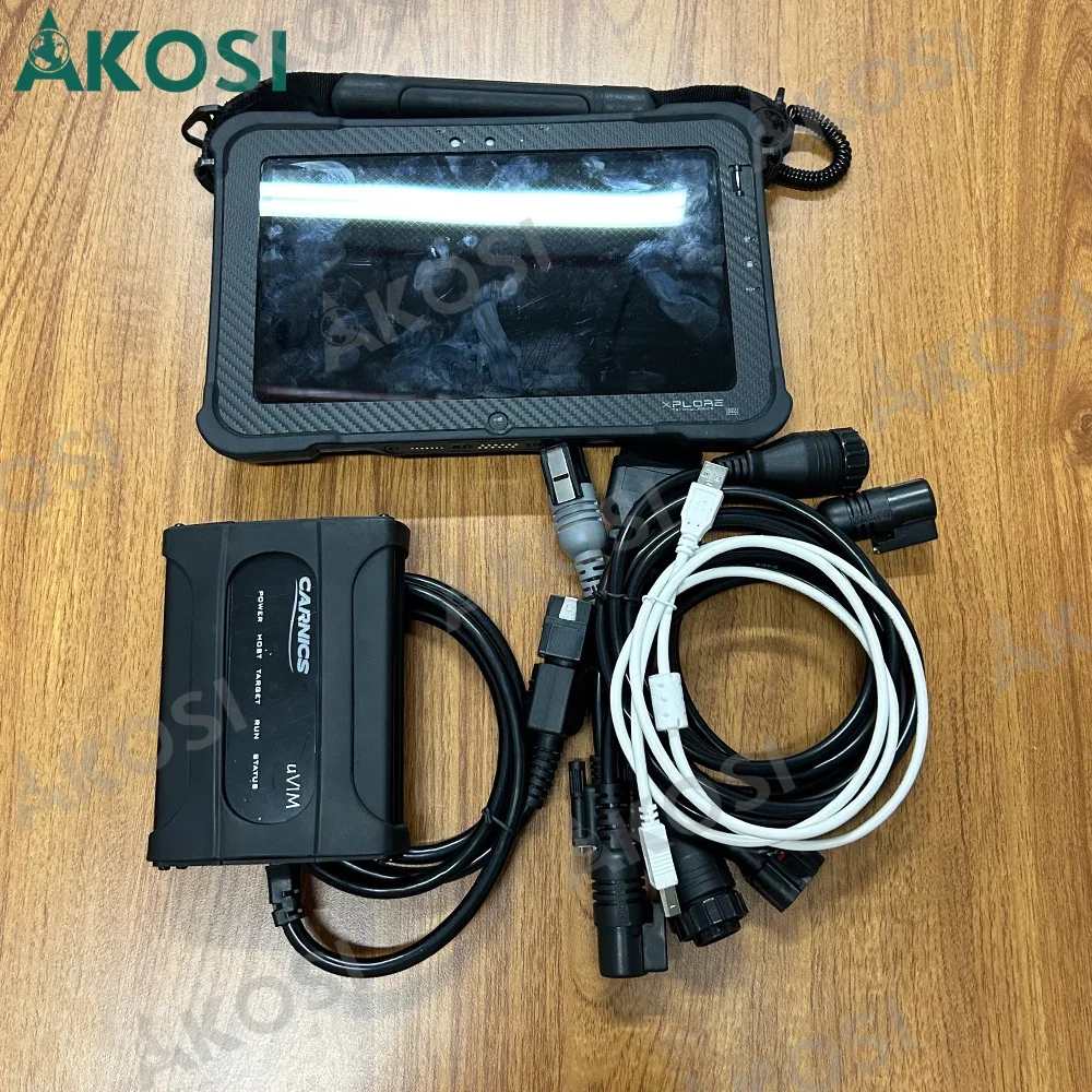 

Новинка для экскаватора Doosan, программа контроля колесных погрузчиков, диагностический сканер с планшетом Xplore