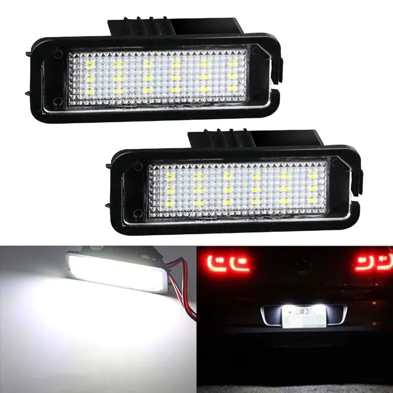 2Pcs Canbus Luce Targa A Led Bianca Per Renault Continental Gt/Gtc Per Continental Flying Mulsanne Azzurro