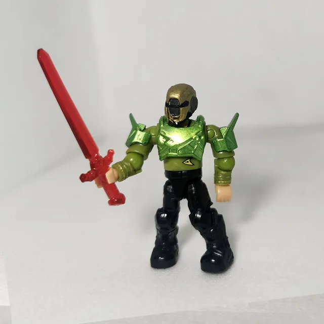5Cm Mega Bloks Construx Halo Spartan Cally Urabn Soldier Anime Action Figure Building Blocks Collector Edition Construction Toys 4