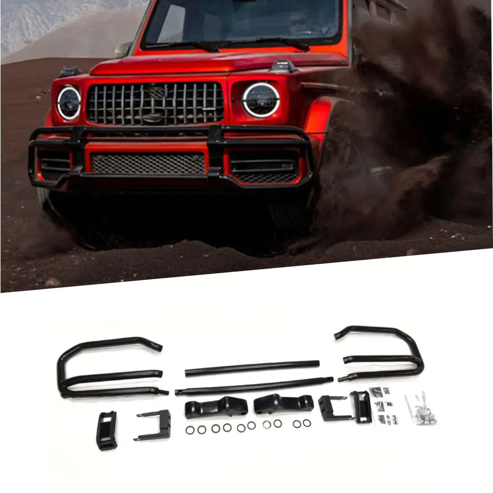 Protezione Paraurti Anteriore In Acciaio Inossidabile W464 G550 Per Mercedes Benz Classe G G550 G350 G500 G63 Amg Paraurti Anteriore Bull Guard