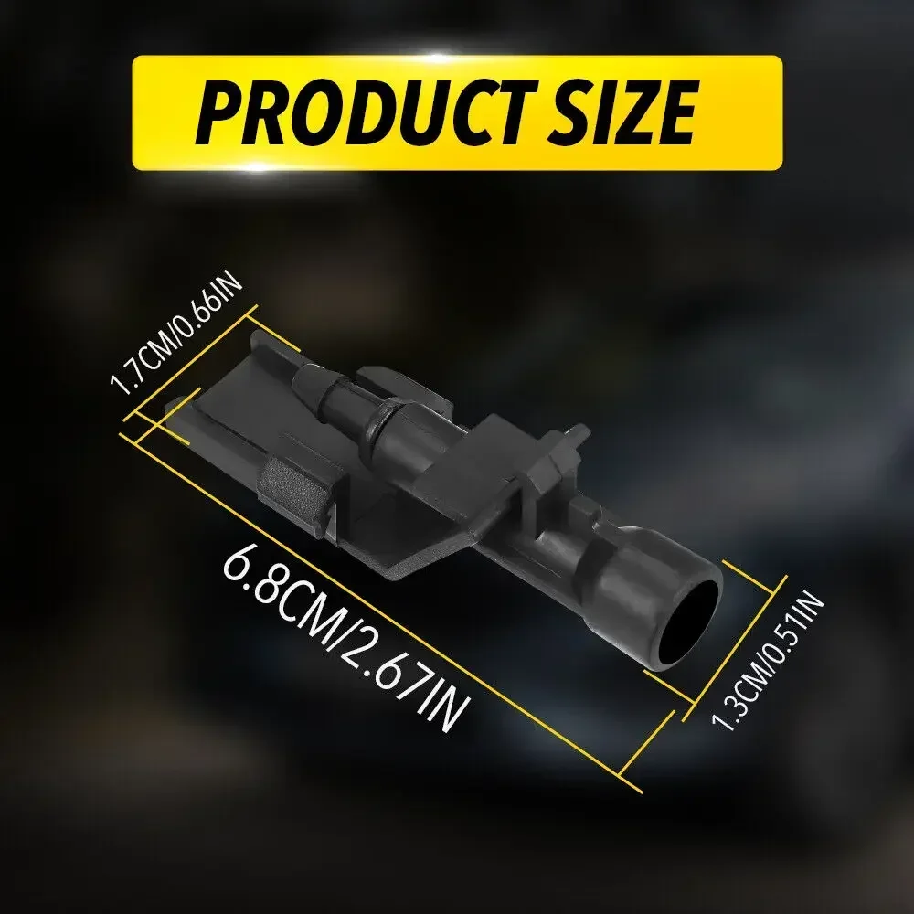 2017-2021 혼다 시빅 블랙 전면 윈드 스크린 와셔 제트, Abs 76810tgge01 용 윈드 스크린 와이퍼 부품, 2 개