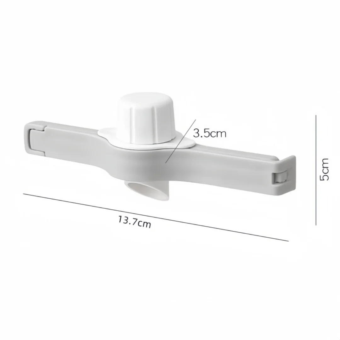 Multi-Purpose Plastic Sealing Clips with Locking Mechanism for Snack Bags Seasoning Pouches Dry Food Preservation Kitchen Tools bread bag clips kitchen bag clips sealing clips storage bag clips bag clips