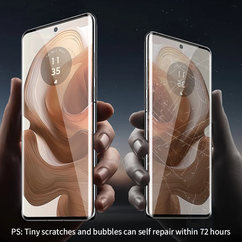 Full Curved Hydrogel Screen Protector - 2-4 Piece Set