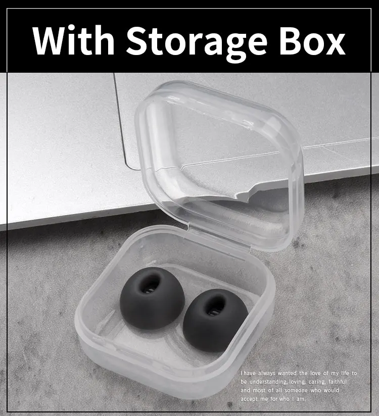 Silicone Ear Tips for Freebuds Pro2 Eartips Freebuds Pro 3 Ture Wireless Earbuds Tips Anti-Slip Dust Filter TWS Earplug