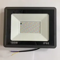 Outdoor LED RGB Waterproof Floodlight - Reflector Spotlight Projector - 1PC (100W)