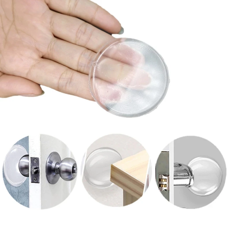Door Handle Covers 6Pcs/30pcs Wall Protector Door Handle Bumper