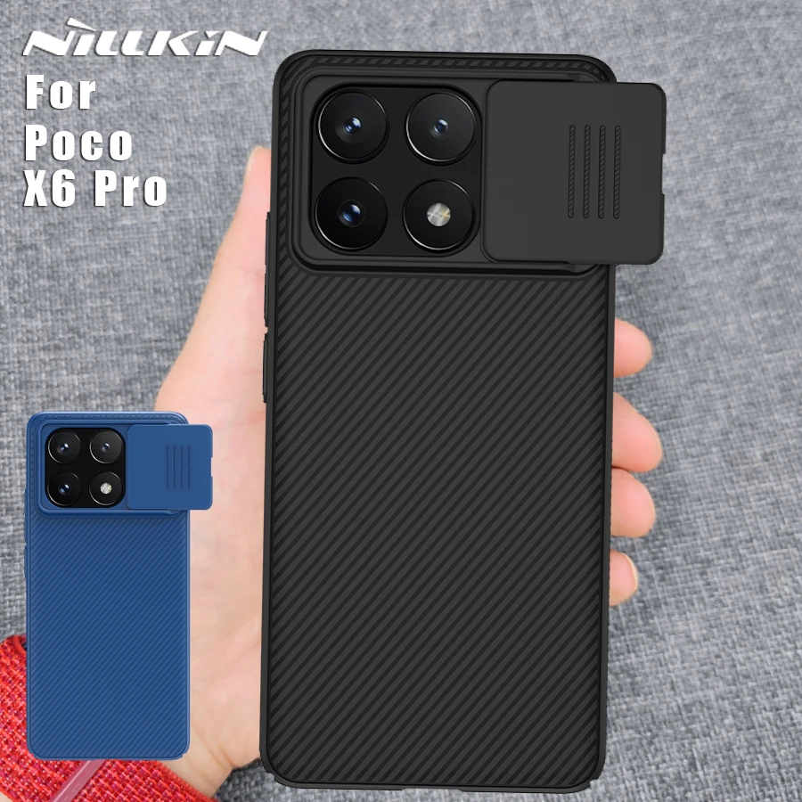 Nillkin for Xiaomi Poco X6 Pro 5G Case Camera Protection Frosted
