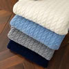 2024 Autumn/Winter New Thickened Pure Cashmere Sweater Men's V-neck Jacquard Knitted Top Warm Fashion Leisure Youth Pullover 6