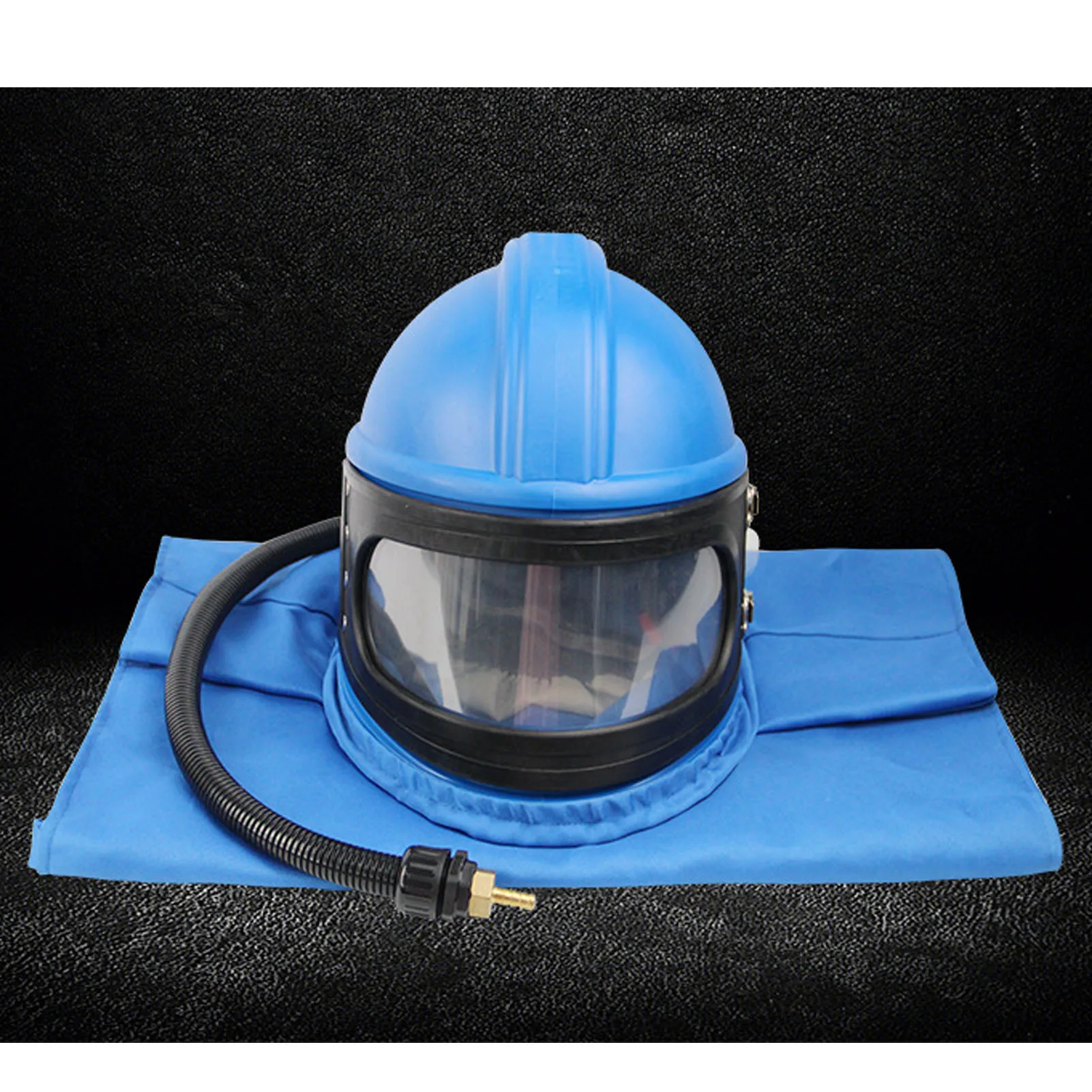 Sandblasting Helmet with Air Supply Sandblasting Helmet with Air Supply Sandblaster Air Supplied Safety Sandblast Hood Protector