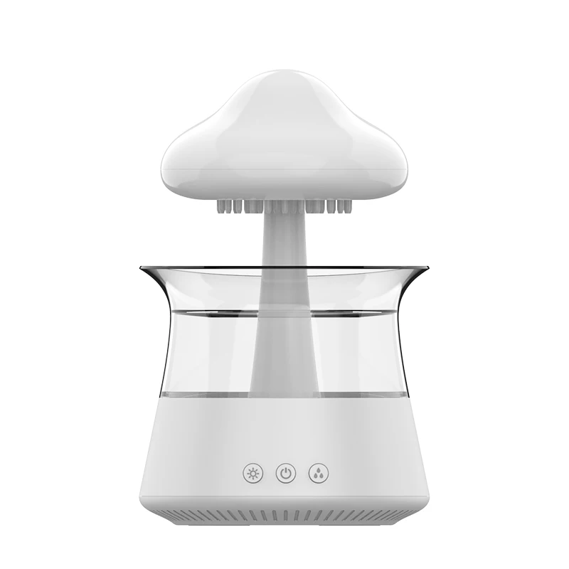 Raindrop Aromatherapy Ultrasonic Diffuser with Colorful LED Lamp
