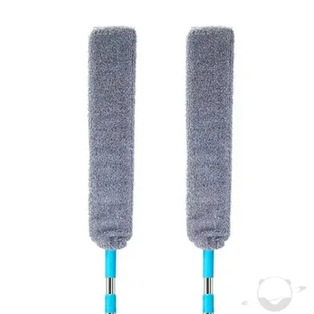 Telescopic Long Handle Flexible Mop Duster 1