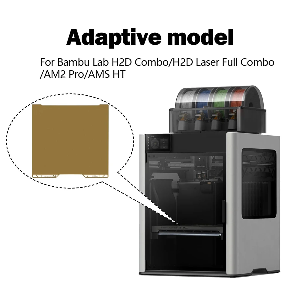 For Bambu Lab H2d Bed Double Sided Bambulab Smooth Build Plate