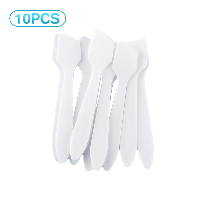 Makeup Tool Set Mini Cosmetic Spatulas Scoop Face Cream Makeup Mask Applicator Sticks 10Pcs