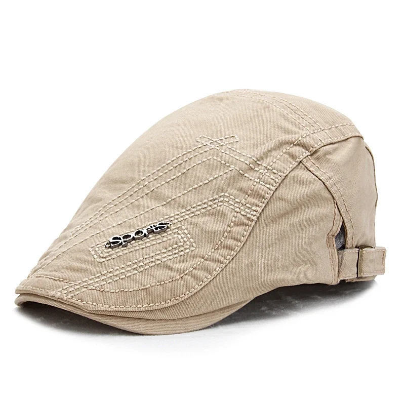 Summer Outdoor Sports Berets Caps For Men Women Casual Peaked Caps letter embroidery Sun Hats Casquette Cap Peaky Blinders casual hat beret hat