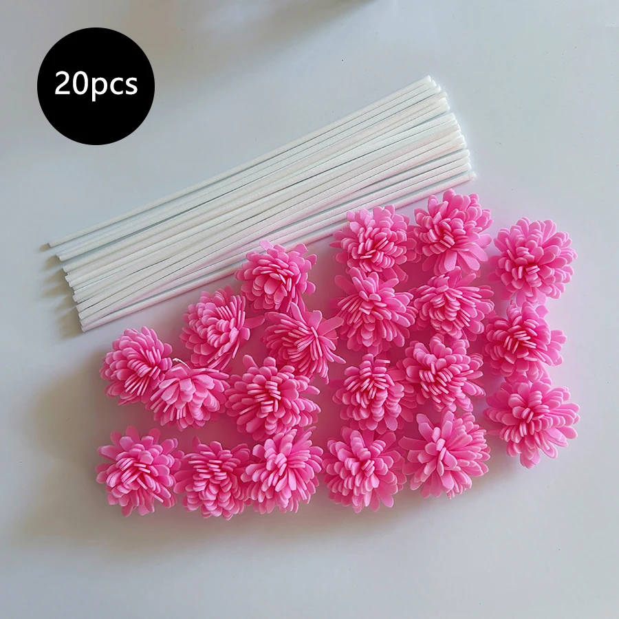 Aromatherapy Fragrance Diffuser with Floral Accents