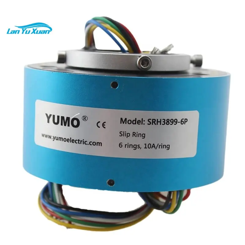 

YUMO slip ring SRH3899-6P 6 circuits rotating connector electrical Slip motor