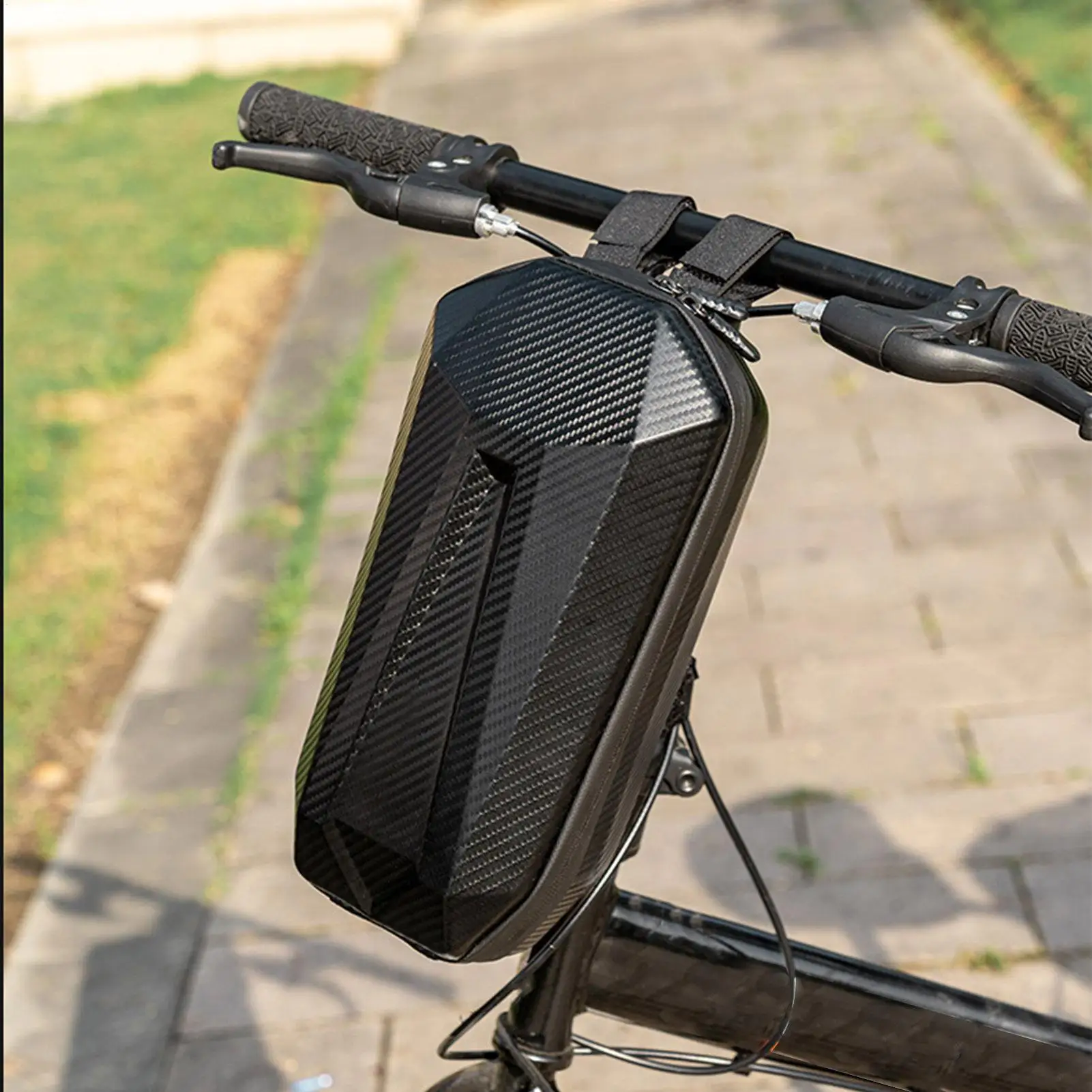 Scooter Bag Cycling Handlebar Pouch 4L Rainproof Scooter Handlebar Bag For Commuting Mountain Camping Travel Dirtbike Urban