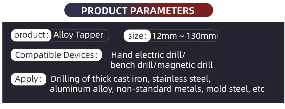 BB-Lochsägenbohrer, Hartmetalllegierung, Kantenherstellung, kreisförmiger Lochdüller, Forester-Bit, TCT, 15 mm ~ 100 mm, Edelstahl, Metall, Holz – Detail 8