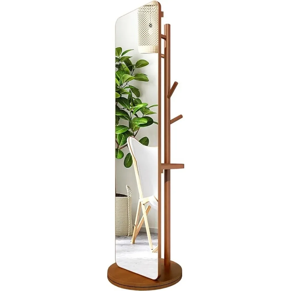 مرآة بطول كامل للجسم لغرفة النوم والشقة ، مرآة أرض...