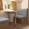 2pcs/set Stretch Velvet Sofa Bench Cover RV Dinette Cushion Covers Soft Sofa Seat Backrest Cover for RV Camper Car Decor 6