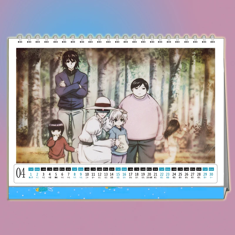 2023 New Year Calendar Anime Hunter X Hunter Gon Freecss Killua