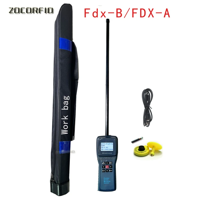 Lettore Microchip Animali Domestici - Scanner RFID 134.2Khz/125Khz Per Cani E Gatti