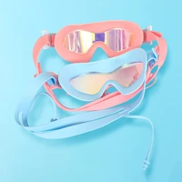 Professional Swimming Goggles Kids Swimming Glasses Diving HD Waterproof Anti-fog UV Protection 4-15 Years Children Swim Eyewear 2