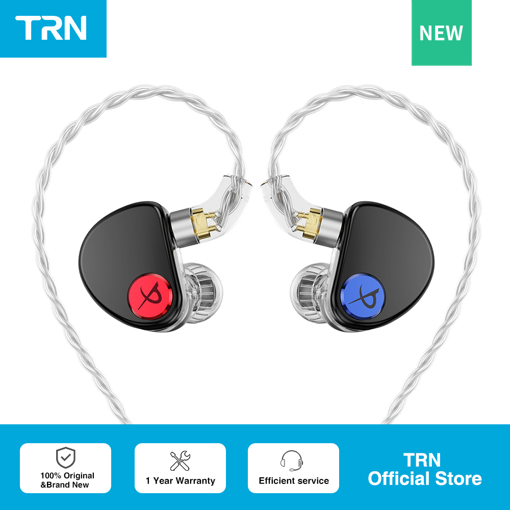New TRN V90PRO 2DD 4BA Balanced Armature  Hybrid Metal In Ear Earphones LCP Diaphragm 10mm Dual Magnetic Circuit Dynamic Driver