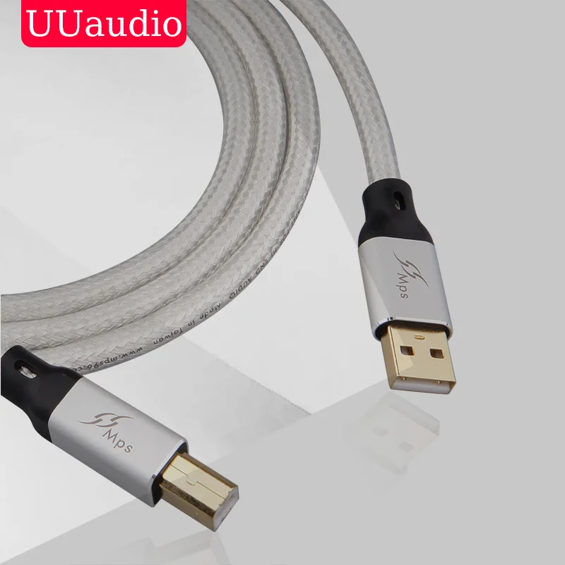 High Quality USB 2.0 A B USB Audio Cable / MPS OCC HD 300 USB Audio