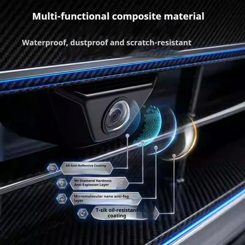 Car Camera Protection Cover with 360° Panoramic Anti-Fog Lens Shield