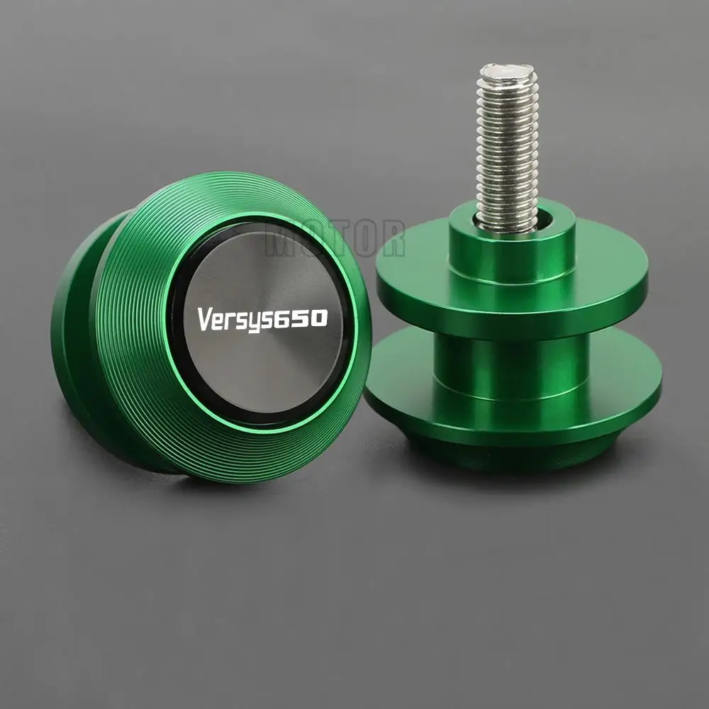 Sliders De Brazo Oscilante De 8mm Para Kawasaki ZX-6R, ZX-10R, Ninja 650, Z1000, Z800, Z900 - Par De Protección Trasera