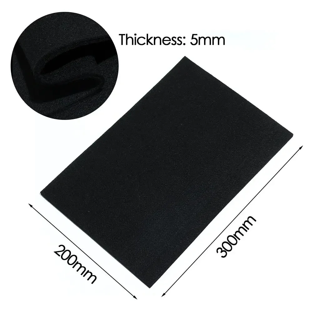 Welding Protective Blanket Graphite Felt Carbon Fiber 300*300mm