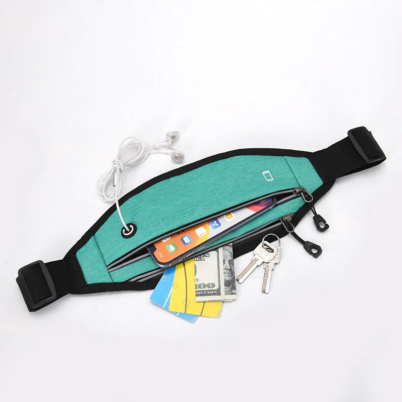 Running Waist Bag Sports Belt Pouch Mobile Phone Case Men Women Hidden Pouch Professional Gym SportsBags Running Belt Waist Pack