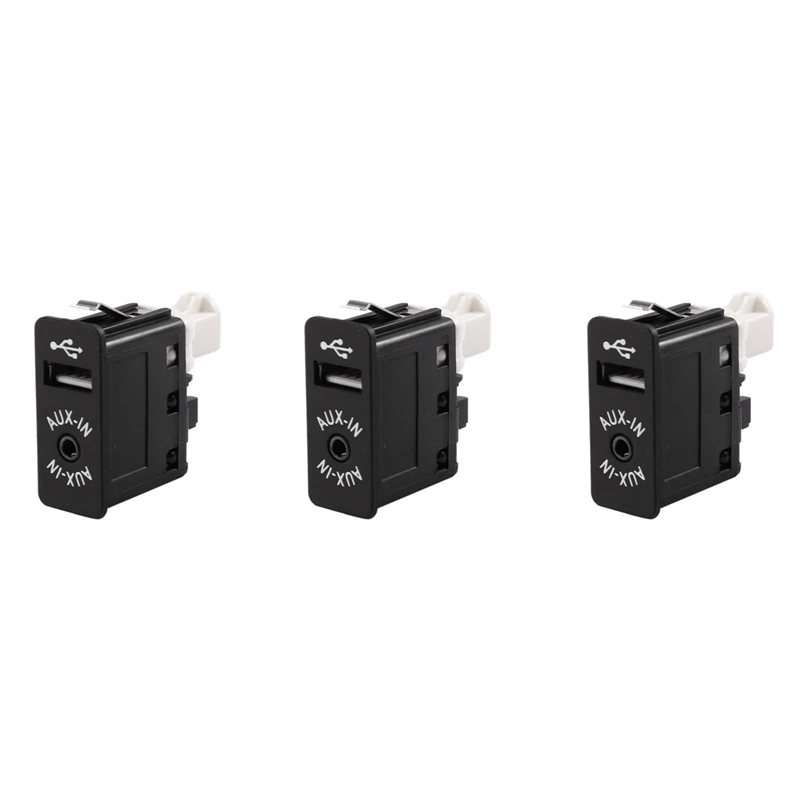 

3 шт., Автомобильный USB-адаптер для BMW E81, E87, E90, F10, F12, E70, X4, X5, X6