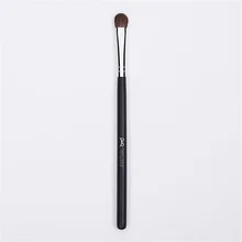 1Pcs Professional Black Makeup Brushe Copper Pipe Wooden Handle High Quality Face Natural Pony Hair Eyeshadow Makeup Brush