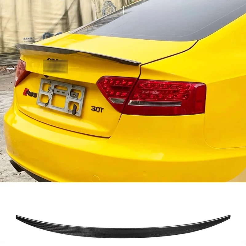 

Rear Wing for Audi A5 B8 Spoiler 2009 to 2016 4 DOOR Car Tail Fin Accessories ABS Plastic Easy installation