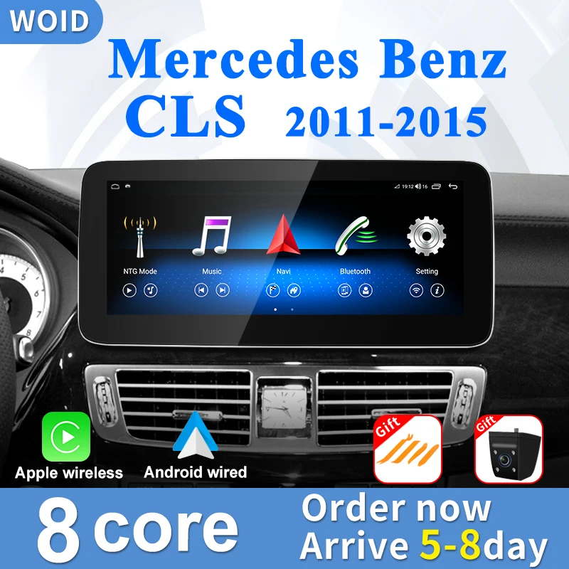 For Mercedes Benz CLS W218 X218 C218 Android Auto Radio Car Central  Multimedia Player Intelligent System Screen GPS Navi Carplay