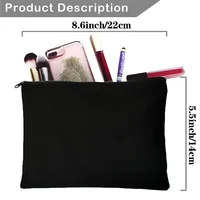 Custom Photo Travel Make Up Bag  Female Storage Cases Women Cosmetic Bag Zipper Girls Lipstick Makeup Bags Organizer Coin Pouch 2