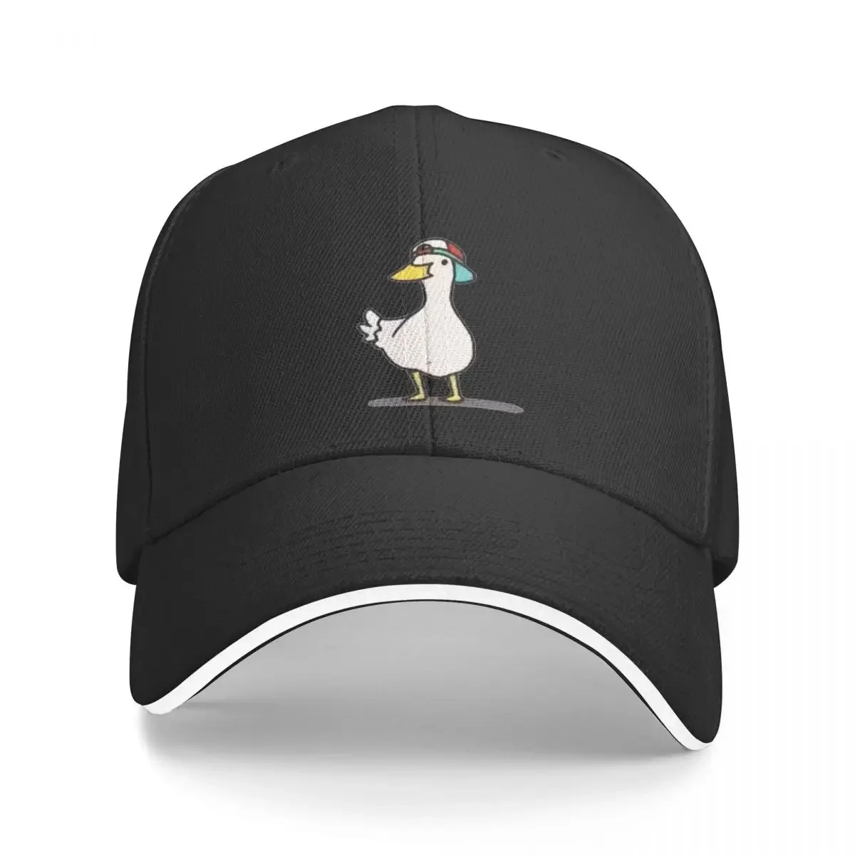 

Dancing Duck Meme Baseball Cap Sun Hat For Children Rugby Hood derby hat Designer Man Women's