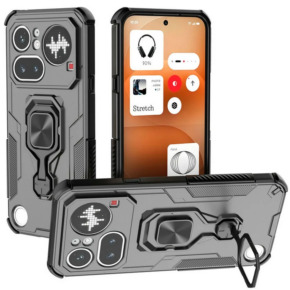 Enhanced Ring Back Case with 360° Protection and Camera Guard - Premium Armor Cover