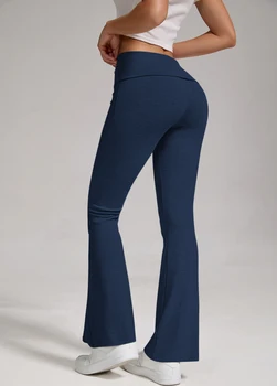 Women’s High-Waist Wide-Leg Sports Pants 1