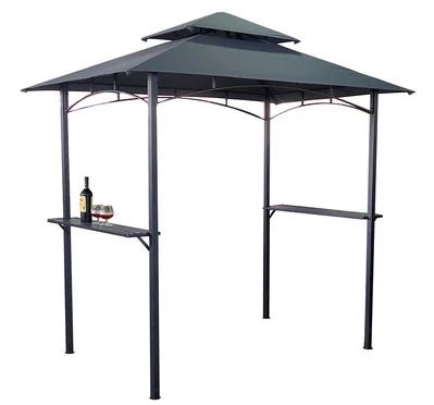 Personalizzato 10X10 Ft. 3X3 M Campeggio All'Aperto Struttura In Acciaio Gazebo Tenda Grill Gazebo Tenda A Baldacchino Per Barbecue All'Aperto A Doppi