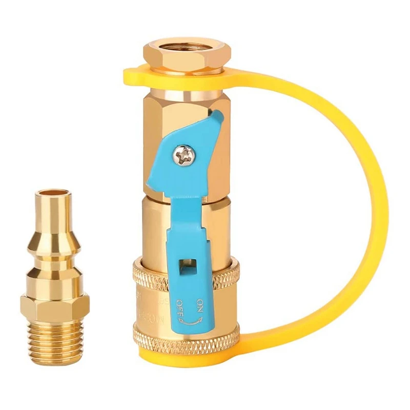 

1 шт., адаптер для пропанового шланга, 1/4 дюйма