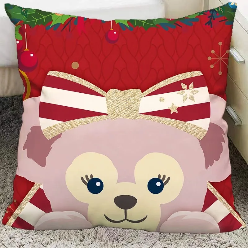 thumbnail image 1 of Funda de almohada para el día de Navidad, cubierta de cojín para sofá, sala de estar, dormitorio, cama, coche, decoración del hogar, 1 of 5