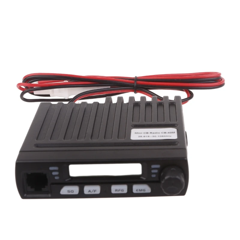 Dropship 25.615--30.105MHz 4W/8W Amateur Compact Mini Mobile Radio Transceiver Reliable CitizensBand Radio Communication Tool