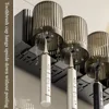2025new Model 3 in 1 Wall Mounted Hair Dryer Holder Organizer  with Toothbrush Cup Holder Shelf for Blow Dryer,Brushes,Cosmetics 3