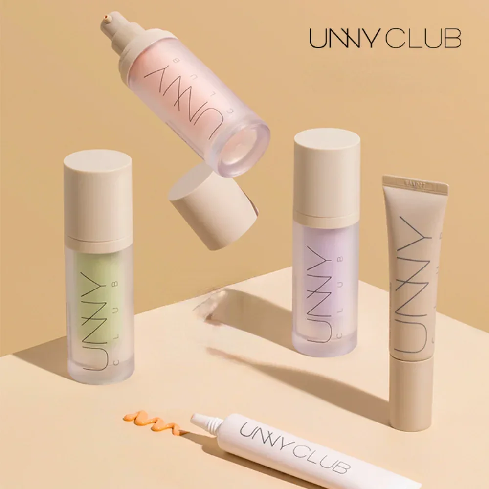 

UNNY Isolation Makeup Primer Cream Moisturizer Light Transparent Concealer Base Cream Invisible Pores Beauty Makeup Cosmetics