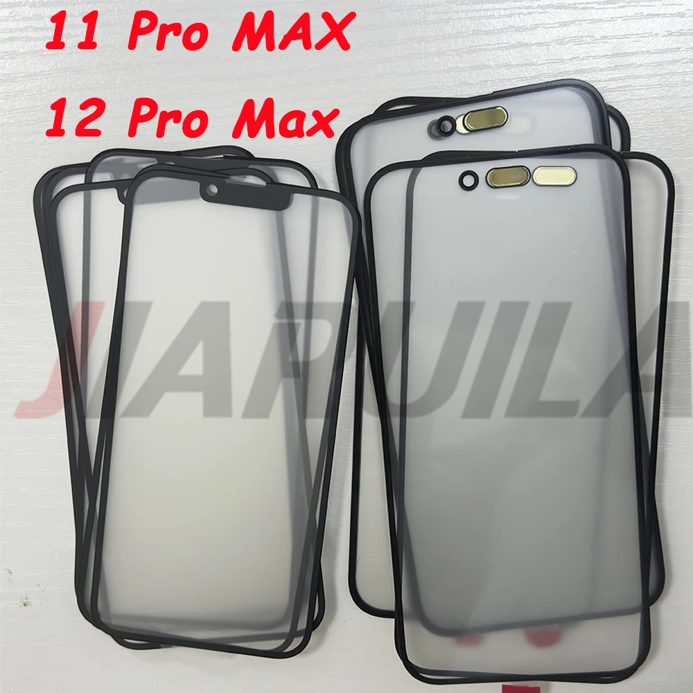 Nuovo Sensore Digitalizzatore Vetro Touch Screen Flex Con Colla Oca Per Iphone 11 12 13 Pro X Xs Xs Max Mini Schermo Frontale Touch Glass + Oca