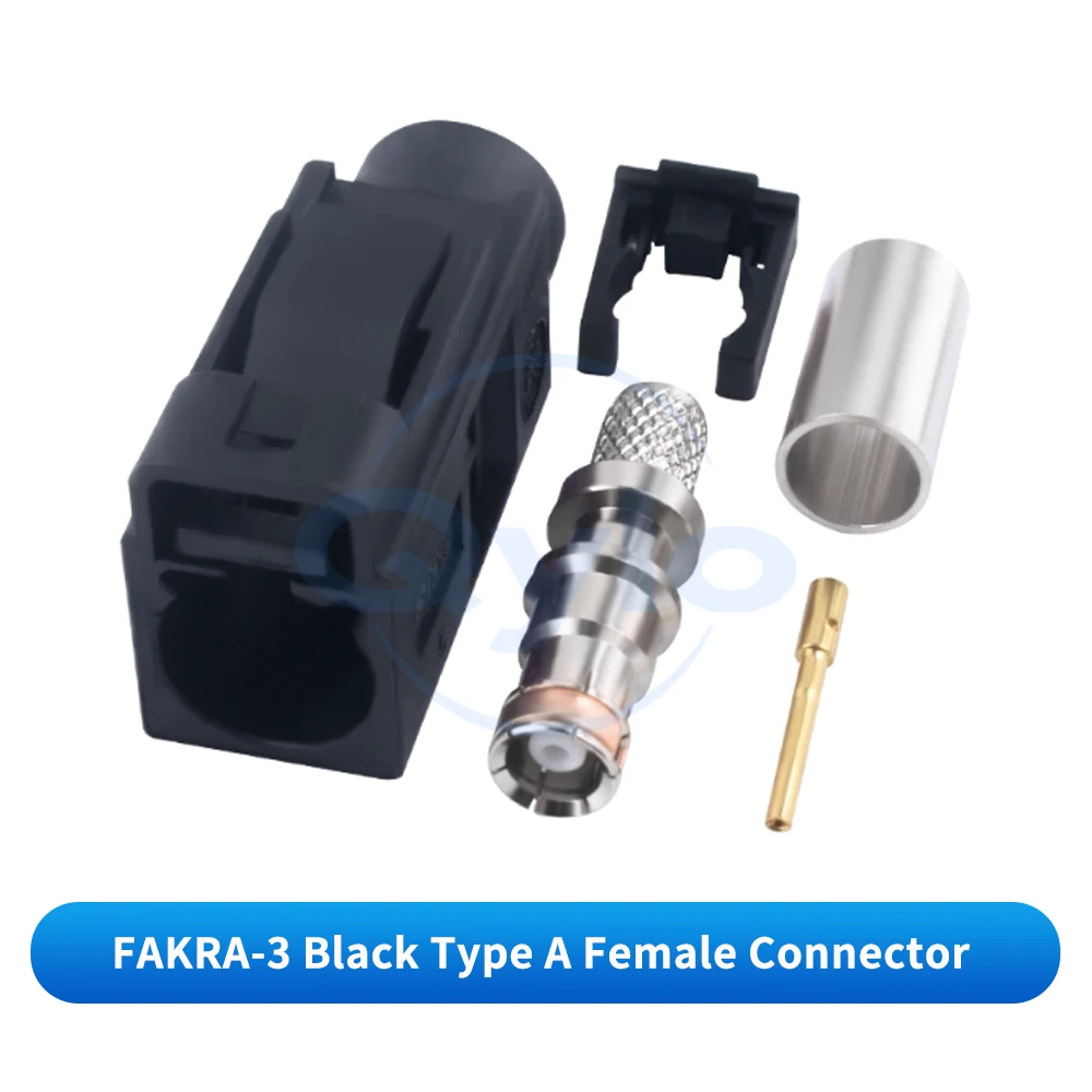 FAKRA K Weiblicher Automobilstecker FAKRA-3 Stecker A/B/C/D/E/F/G/H/I/K/L/M/Z Modelle Mehrere Farben (1 Stück) – Detail 6