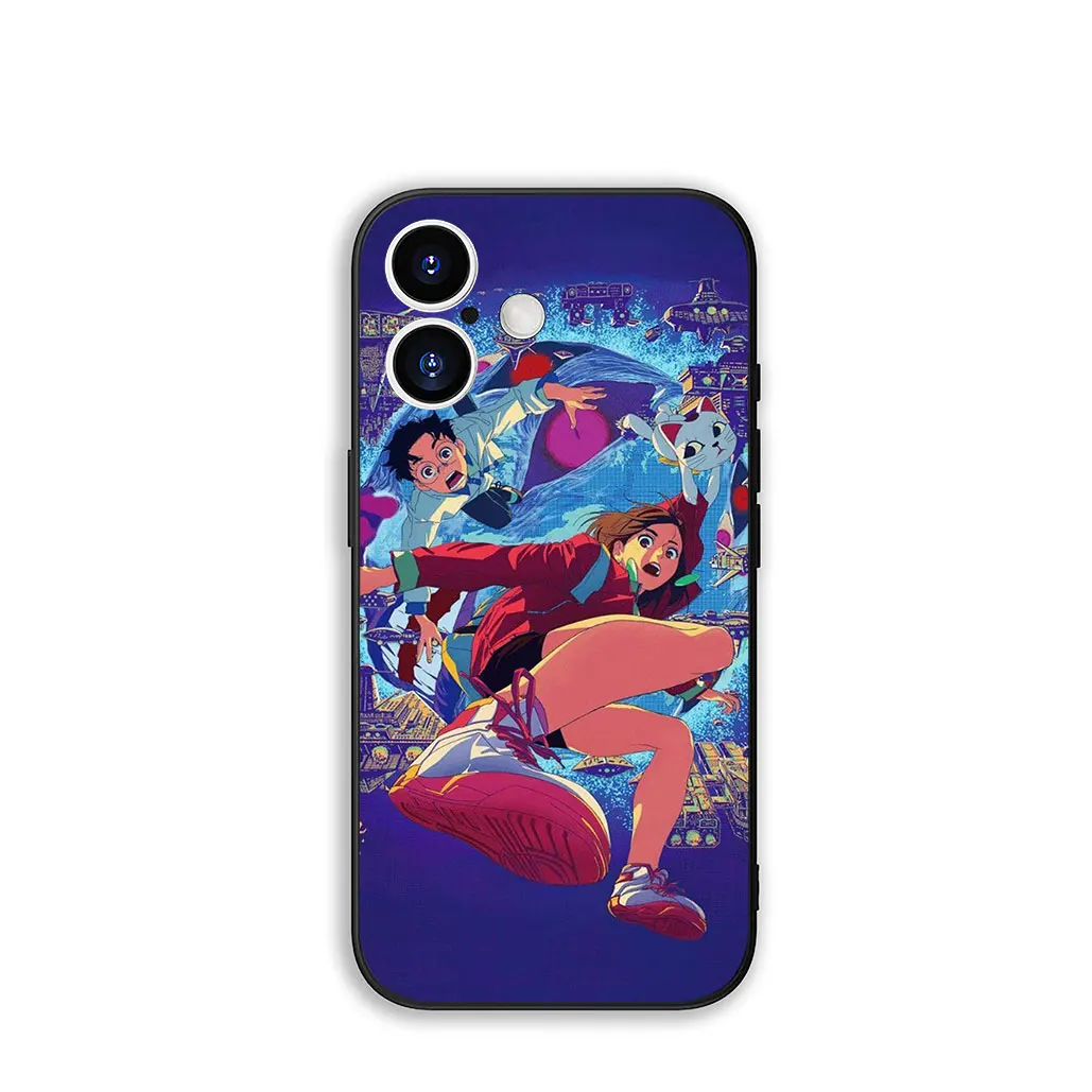 Stylish Protective Coque Cover with Dandadan Momo Okarun Design